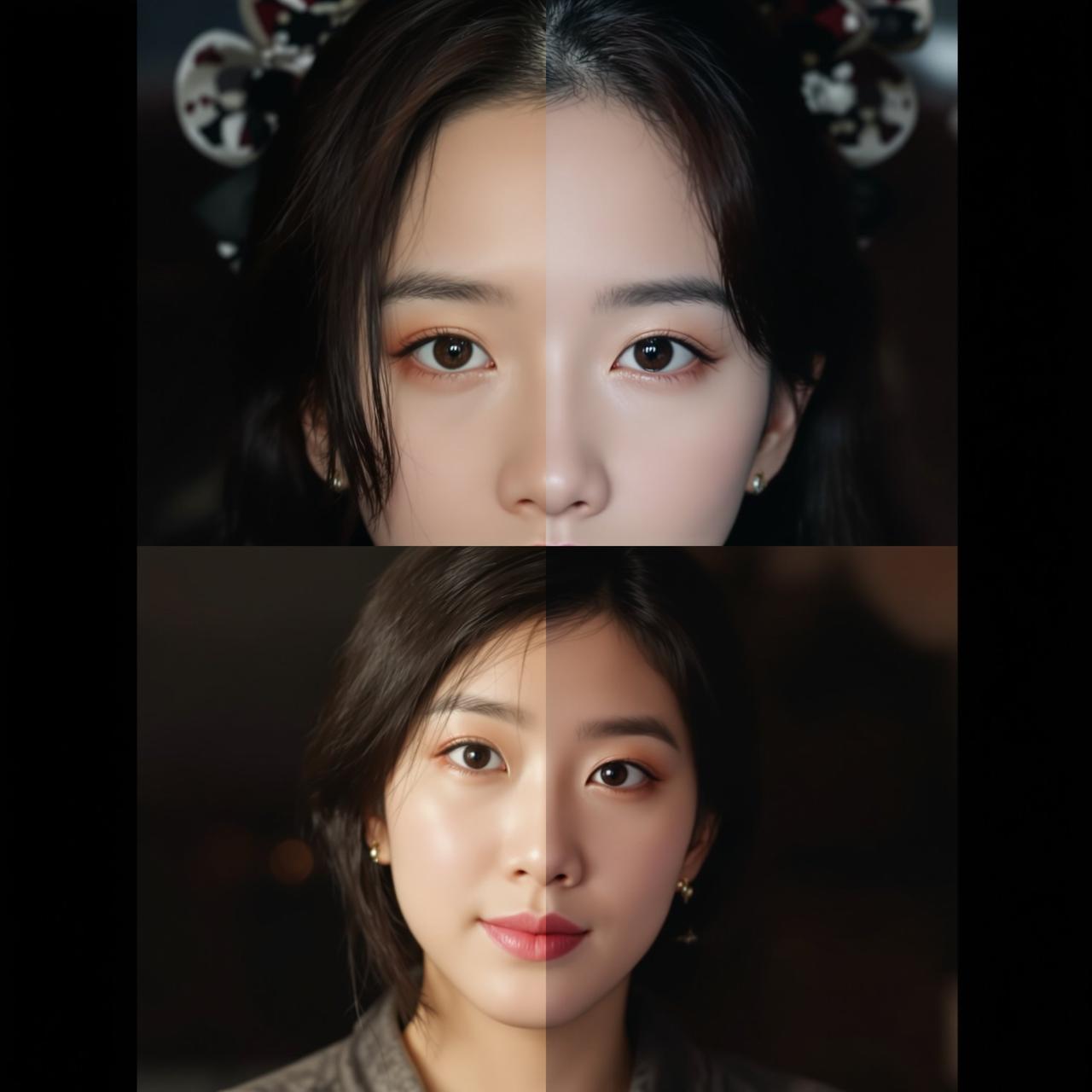 海角吃瓜笔记 - 独家：某女星整容前后对比照流出
